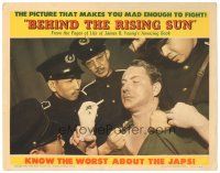 9d230 BEHIND THE RISING SUN LC '43 Don Douglas being tortured in World War II propaganda film!