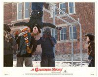 9d301 CHRISTMAS STORY LC #1 '83 Zack Ward hanging upside-down scares kids on their way to school!