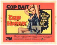 9d036 COP HATER TC '58 Ed McBain gritty film noir, the hottest trap a guy ever fell into!