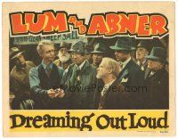 9d370 DREAMING OUT LOUD LC '40 famous radio stars Lum & Abner show proof to sheriff Irving Bacon!