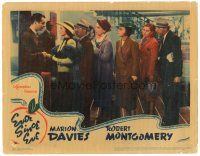 9d379 EVER SINCE EVE LC '37 Robert Montgomery greets line of people, including Marion Davies!