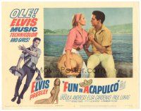 9d415 FUN IN ACAPULCO LC #6 '63 Elvis Presley & sexy Ursula Andress by the ocean in Mexico!