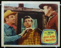 9d417 GENE AUTRY & THE MOUNTIES LC #6 '50 Gene Autry argues with RCMP man over teen!