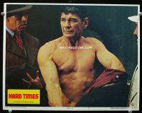 9d458 HARD TIMES LC #5 '75 James Coburn stands by super tough street fighter Charles Bronson!