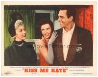 9d550 KISS ME KATE LC #7 '53 sexy Ann Miller between Howard Keel & Kathryn Grayson!