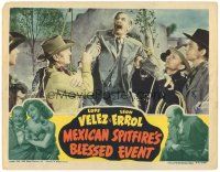 9d608 MEXICAN SPITFIRE'S BLESSED EVENT LC '43 wacky Leon Errol about to be hanged by lynch mob!