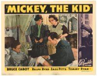 9d612 MICKEY THE KID LC '39 Ralph Byrd & Zasu Pitts visit injured Tommy Ryan in bed!