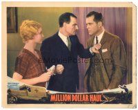 9d615 MILLION DOLLAR HAUL LC '35 Janet Chandler w/ Reed Howes & man fighting, Tarzan the Police Dog!