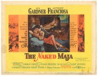 9d098 NAKED MAJA TC '59 art of sexy Ava Gardner & Tony Franciosa + title painting!