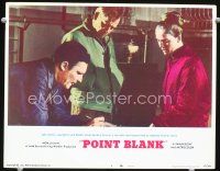 9d696 POINT BLANK LC #2 '67 Lee Marvin, John Vernon & Sharon Acker divide a fortune in loot!