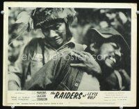 9d713 RAIDERS OF LEYTE GULF LC #7 '63 WWII, filmed on location in Leyte in the Philippines!