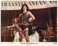 9d738 ROCKY HORROR PICTURE SHOW color 11x14 still #7 '75 best close up of Tim Curry in drag!