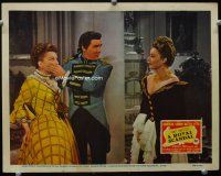9d748 ROYAL SCANDAL LC '45 Tallulah Bankhead watches William Eythe cover Anne Baxter's mouth!