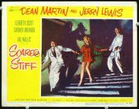 9d756 SCARED STIFF LC #7 '53 terrified Dean Martin & Jerry Lewis with sexy Lizabeth Scott!