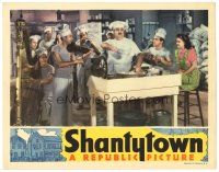 9d774 SHANTYTOWN LC '43 Mary Lee watches chef Billy Gilbert in wacky kitchen musical number!