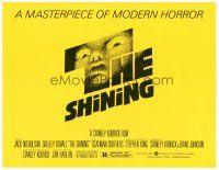 9d129 SHINING TC '80 Stephen King & Stanley Kubrick masterpiece of modern horror!