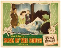 9d810 SONG OF THE SOUTH LC #5 '46 Hattie McDaniel & others by sick Bobby Discoll's bedside!