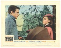 9d819 SPLENDOR IN THE GRASS LC #2 '61 c/u of Natalie Wood & Warren Beatty, directed by Elia Kazan!