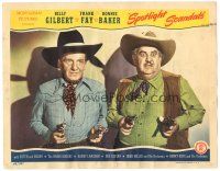 9d820 SPOTLIGHT SCANDALS LC '43 best close up of Billy Gilbert & Frank Fay both pointing two guns!