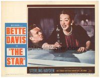 9d830 STAR LC #6 '53 Sterling Hayden watches Bette Davis talk to her Oscar statuette!