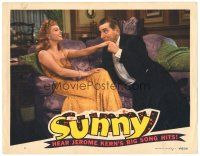 9d843 SUNNY LC '41 Edward Everett Horton smiles at Anna Neagle & holds her hand!