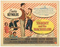 9d142 TAMMY & THE BACHELOR TC '57 pretty Debbie Reynolds seduces Leslie Nielsen!