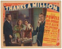 9d866 THANKS A MILLION LC '35 Dick Powell, Ann Dvorak, Patsy Kelly & Fred Allen!