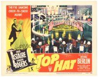 9d902 TOP HAT LC #8 R53 Astaire & Rogers, cool far shot of elaborate musical production number!