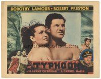 9d923 TYPHOON Other Company LC '40 best close up of sexy Dorothy Lamour & Robert Preston!