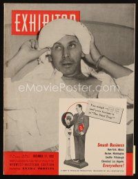 9e071 EXHIBITOR exhibitor magazine December 17, 1952 Thunderbirds, Alan Ladd in The Iron Mistress!