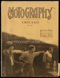 9e043 MOTOGRAPHY exhibitor magazine August 1911 George K. Spoor bio, plus much more!