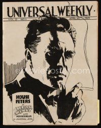 9e050 UNIVERSAL WEEKLY exhibitor magazine April 25, 1925 great ads for The Phantom of the Opera!