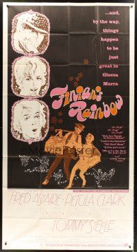 9f595 FINIAN'S RAINBOW 3sh '68 Fred Astaire, Petula Clark, directed by Francis Ford Coppola!
