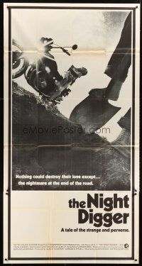 9f696 NIGHT DIGGER 3sh '71 cool image of Nicholas Clay, a strange and perverse tale!