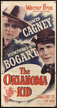 9f701 OKLAHOMA KID 3sh R43 great image of James Cagney & Humphrey Bogart wearing cowboy hats!