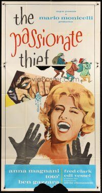 9f708 PASSIONATE THIEF 3sh '60s Anna Magnani, Ben Gazzara, directed by Mario Monicelli