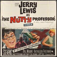 9f027 NUTTY PROFESSOR 6sh '63 wacky Jerry Lewis directs & stars w/pretty Stella Stevens!
