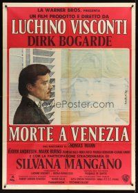 9f300 DEATH IN VENICE Italian 1p '71 Luchino Visconti's Morte a Venezia, Bogarde, Silvana Mangano