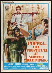9f420 POPPEA: A PROSTITUTE IN SERVICE OF THE EMPEROR Italian 1p '72 art of sexy Femi Benussi!