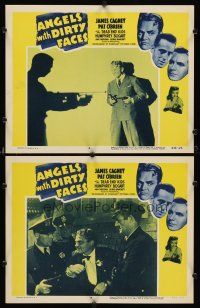 9g820 ANGELS WITH DIRTY FACES 2 LCs R56 James Cagney in Dead End Kids classic!