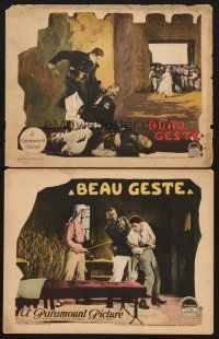 9g825 BEAU GESTE 2 LCs '26 Ronald Colman, French Foreign Legion, cool images!