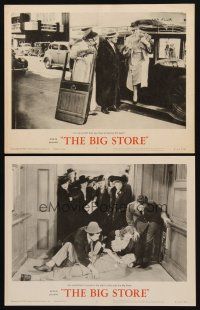 9g827 BIG STORE 2 LCs R62 wacky images of Marx Brothers, Groucho & Margaret Dumont!