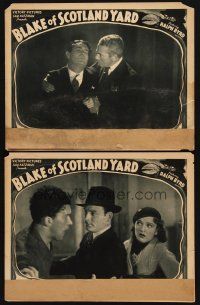 9g832 BLAKE OF SCOTLAND YARD 2 chapter 11 LCs '37 Ralph Byrd, serial, The Burning Fuse!