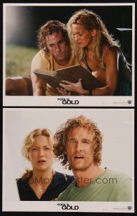 9g863 FOOL'S GOLD 2 LCs '08 cool images of Matthew McConaughey & sexy Kate Hudson!