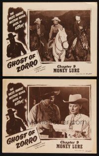 9g872 GHOST OF ZORRO 2 chapter 9 LCs '49 serial, West's most famous mystery rider, Money Lure!