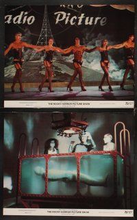 9g335 ROCKY HORROR PICTURE SHOW 8 color 11x14 stills '75 Tim Curry, Susan Sarandon, Barry Bostwick!