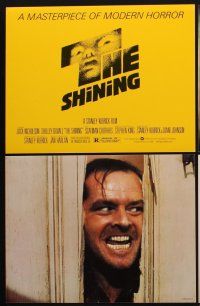 9g003 SHINING 13 color 11x14 stills '80 King & Kubrick, Shelley Duvall, Jack Nicholson, Crothers!