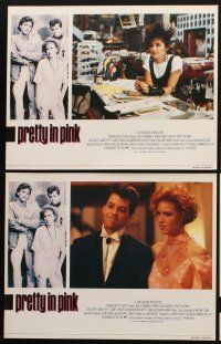 9g530 PRETTY IN PINK 7 English LCs '86 Annie Potts, Molly Ringwald, Harry Dean Stanton & Jon Cryer!