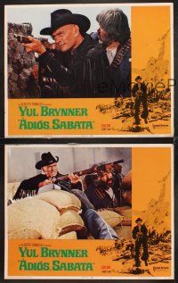 9g651 ADIOS SABATA 4 LCs '71 Yul Brynner aims to kill, and his gun does the rest!