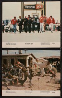 9g082 CANNONBALL RUN 8 11x14 stills '81 Burt Reynolds, Farrah Fawcett, Roger Moore, Dean Martin!